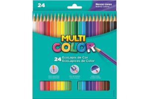 Lápis De Cor Multicolor 24 Cores Und - Faber-Castell