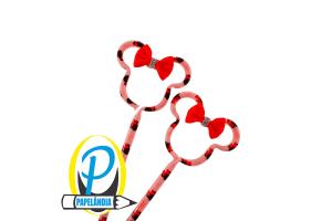 Caneta Face Minnie Molin