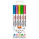Marca Texto Com Glitter 5 Cores - BRW