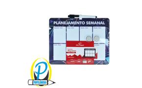 Lousa Magnética Planejamento Semanal 21cmx28cm Win Paper