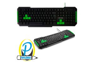 Teclado Gamer Multimidia Com Hotkeys  Multilaser Tc201