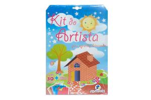 Kit do artista com livros de atividades