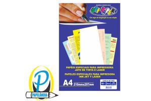 Papel Especial A4 Casca de Ovo Branco